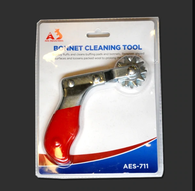 AES Industries Buffing Pad Cleaning Tool