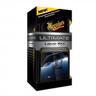Bộ wax đánh bóng nhanh có khăn và mút mềm Meguiar”s Ultimate Liquid Wax G18216 473ml